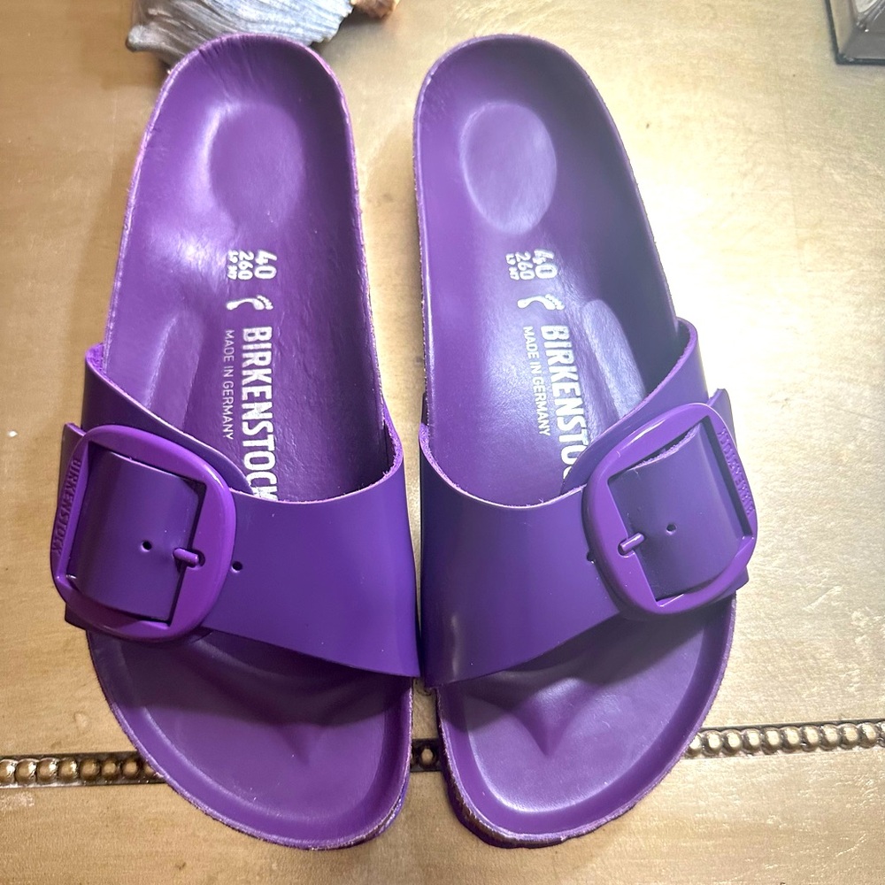 BIRKENSTOCK - Madrid Big Buckle Purple